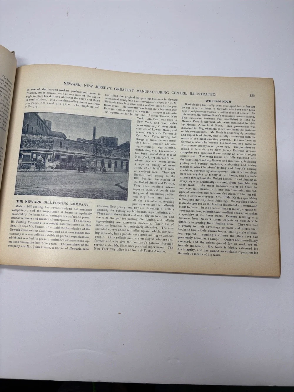 Newark Handsomely Illustrated Book 1894